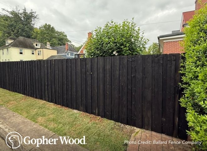 Gopherwood no warping lumber graphic