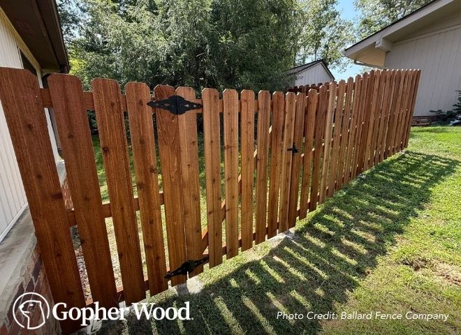 Gopherwood no warping lumber graphic