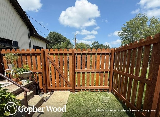 Gopherwood no warping lumber graphic