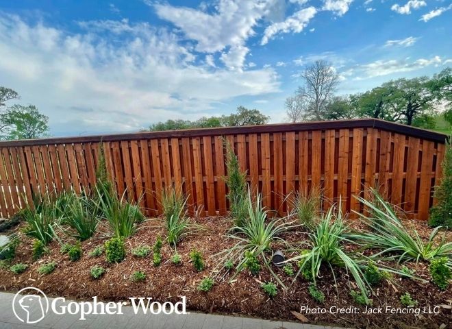 Gopherwood no warping lumber graphic